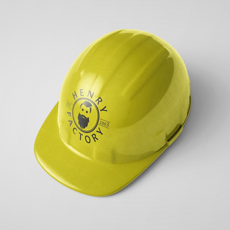 Personalised Construction Helmet | Custom Gifts | Henry Factory
