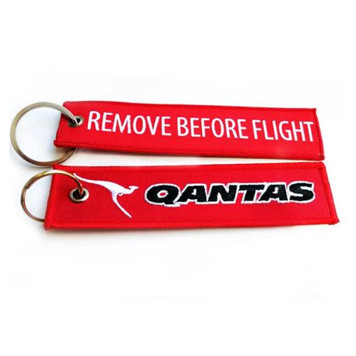 Remove Before Flight Keychain