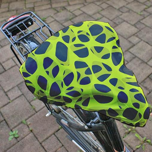 Bicycle Seat Cover with Photo, Text or Logo